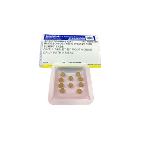 Budesonide ScriptTabs (Tiny) for Cats and Dogs