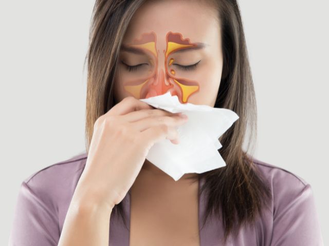 Woman in Need of Compounded Nasal Sinus Rinses