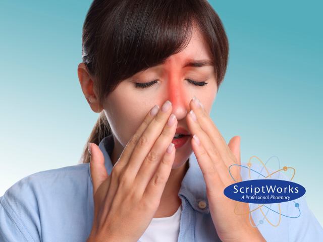 Woman with Chronic Sinusitis in Need of Compounded BEG Nasal Spray