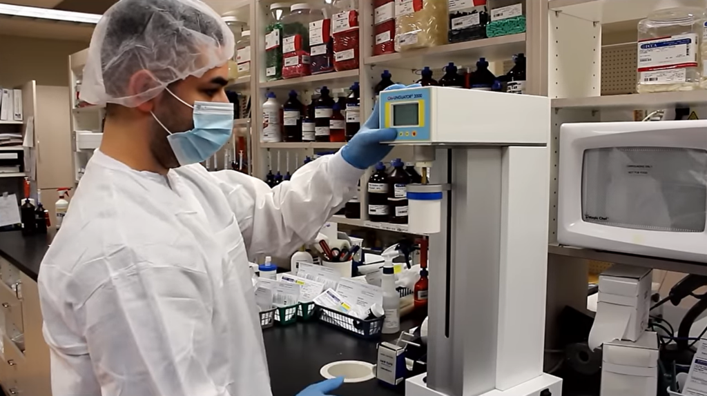 Pharmacist Preparing Topical Compounded Medication