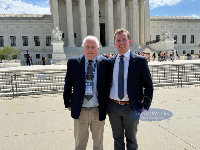 Bob and Matt Brensel in Washington, D.C.