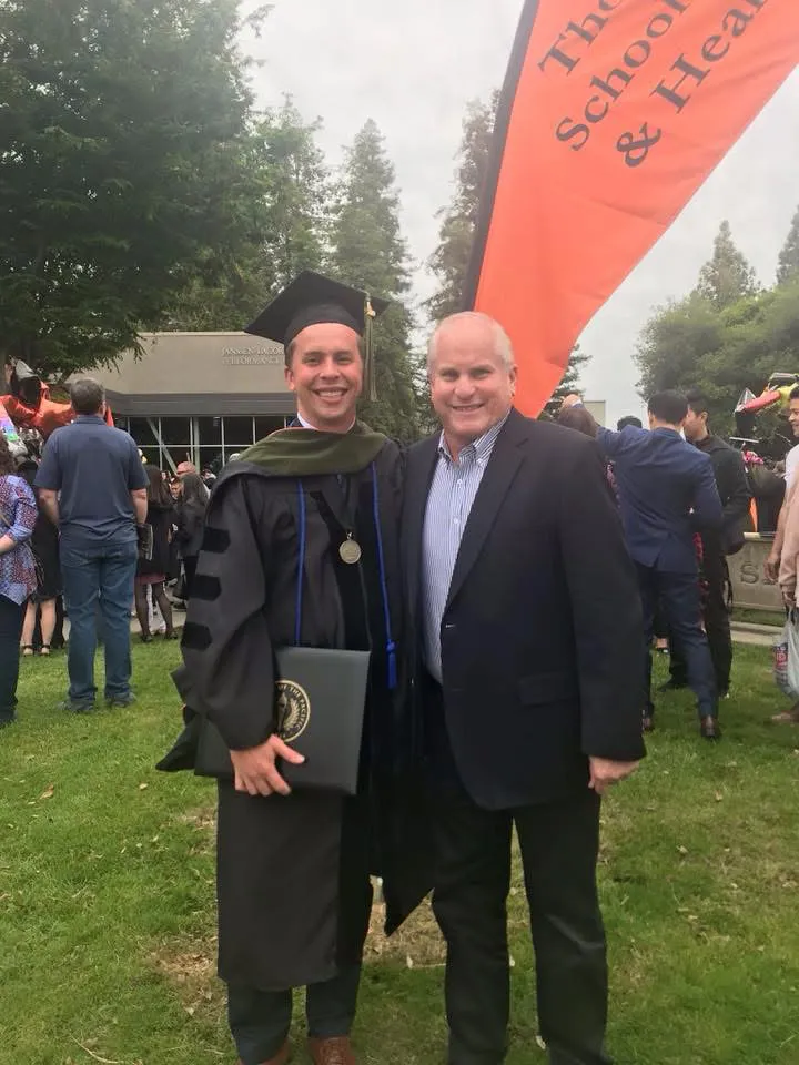 Matt Brensel, PharmD with His Father Bob Brensel, RPh